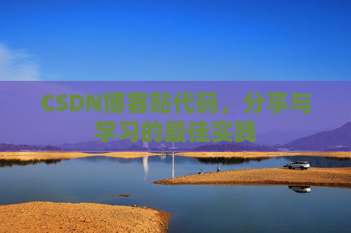 CSDN博客贴代码，分享与学习的最佳实践